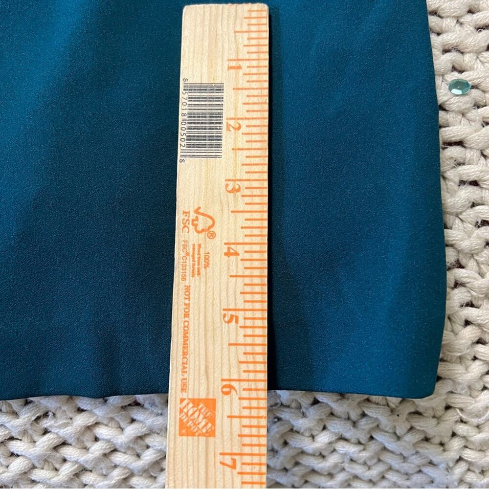 BHLDN Danica Dress Teal Green 12 NWOT - Picture 8 of 10